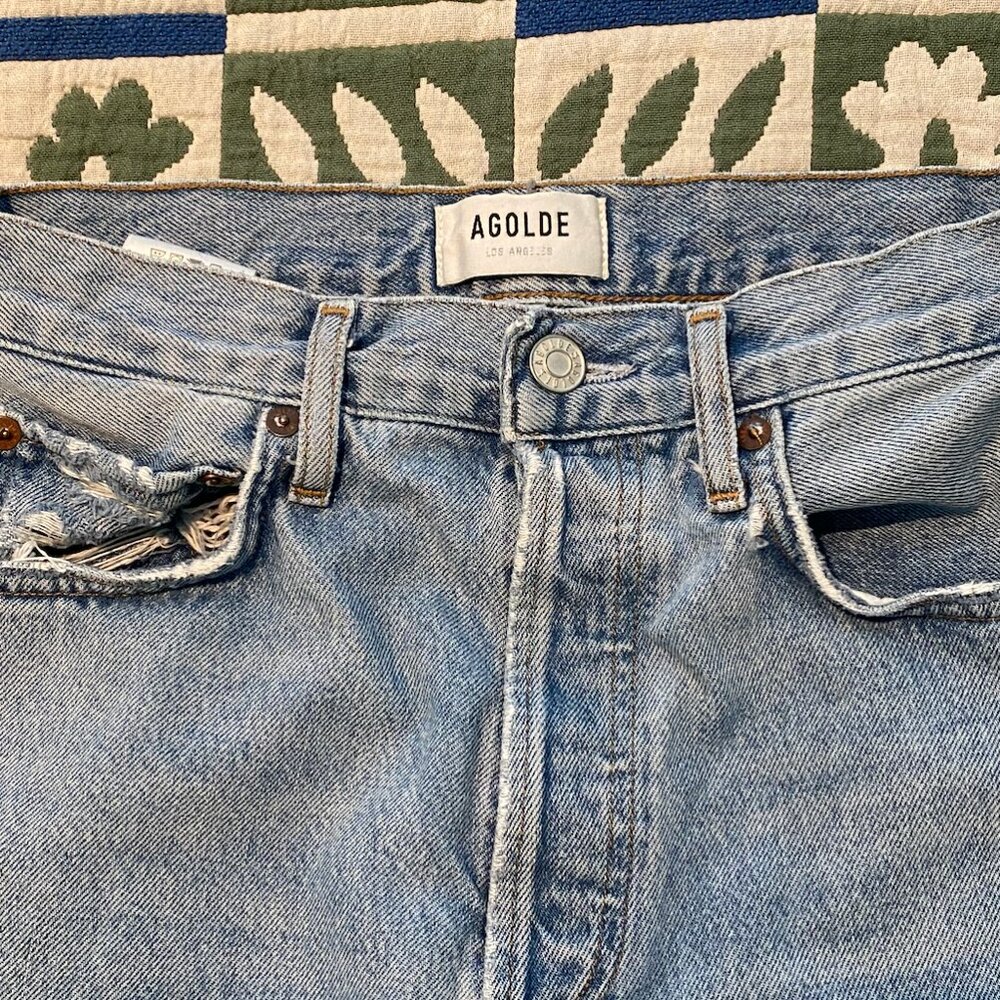 Agolde - Mid Rise Loose - Distressed - Picture 6 of 7